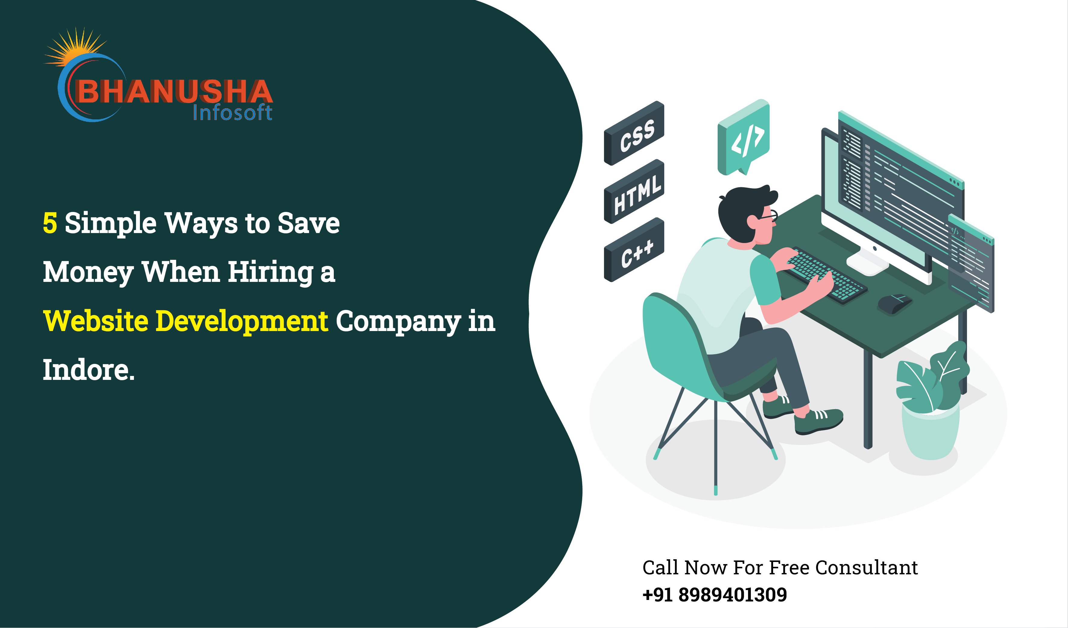 5 Simple Ways to Save Money When Hiring a Website Development Company in Indore